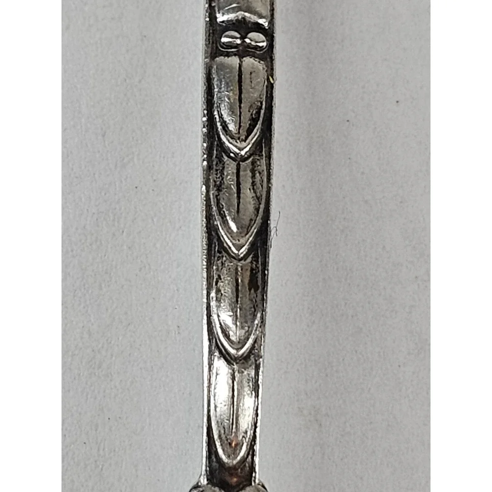 Dutch Haarlem‎ Silver 835 Coffee Tea Spoon Souvenir Coat of Arms Vintage Silver
